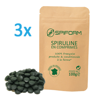 3 x Sachet de 100g en comprimés